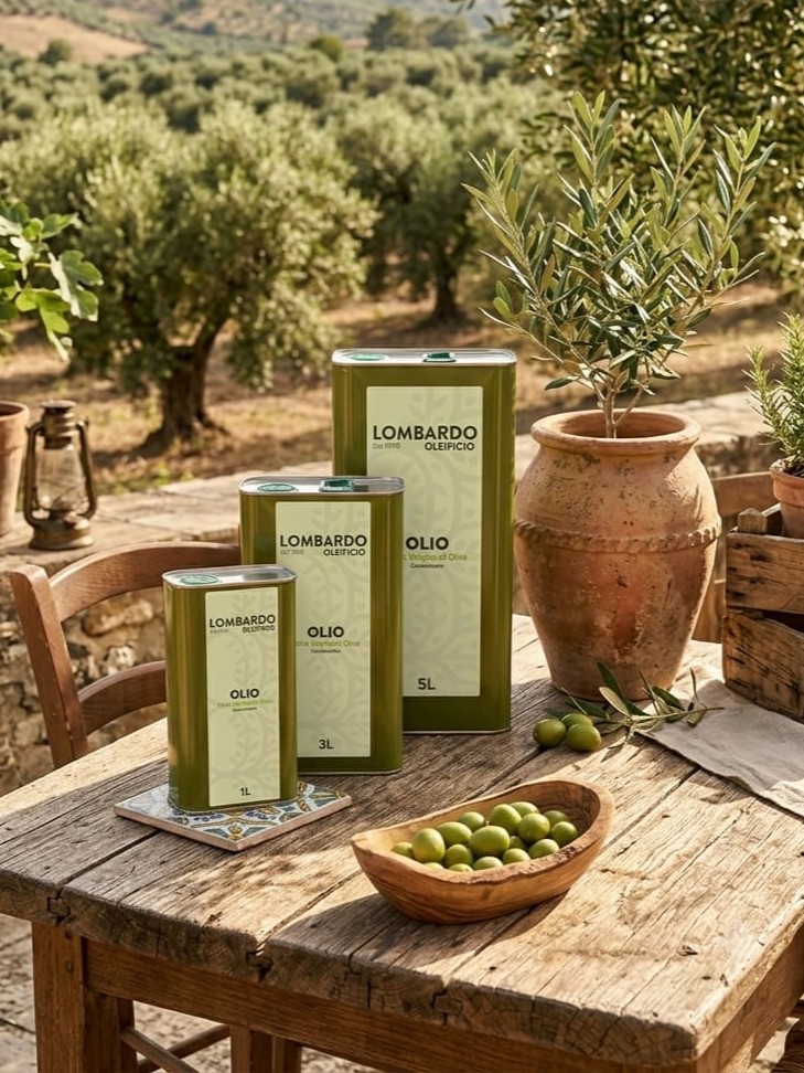 Lattine di Olio